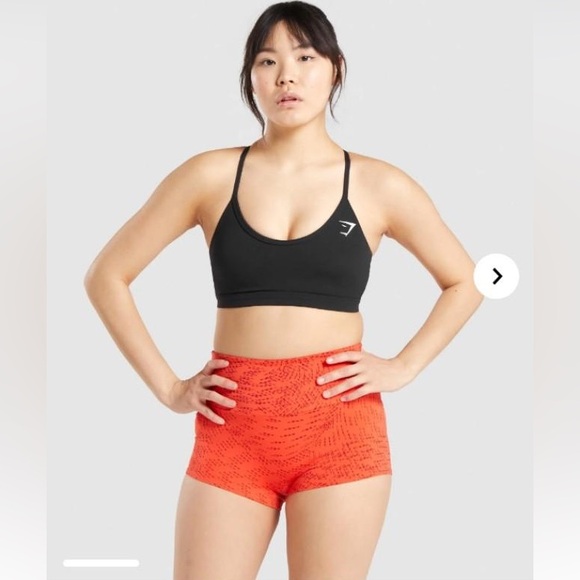 Gymshark Pants - XS Gymshark Training Short Length Shorts - Orange